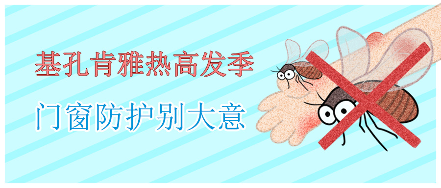 基孔肯雅熱高發季，門窗防護別大意